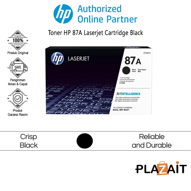 Toner HP 87A Original Laserjet Cartridge Black