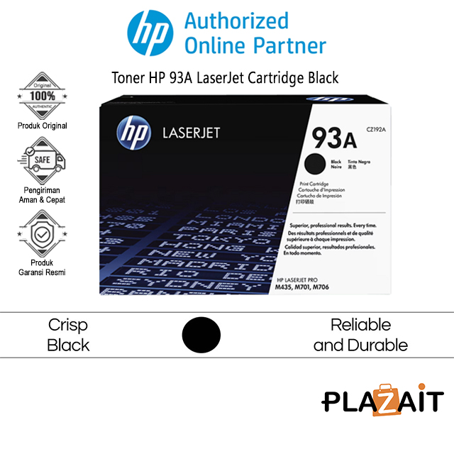 Toner HP 93A Original LaserJet Cartridge Black