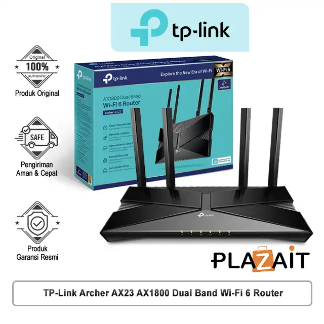 TP-Link Archer AX23 AX1800 Dual Band Wi-Fi 6 Router