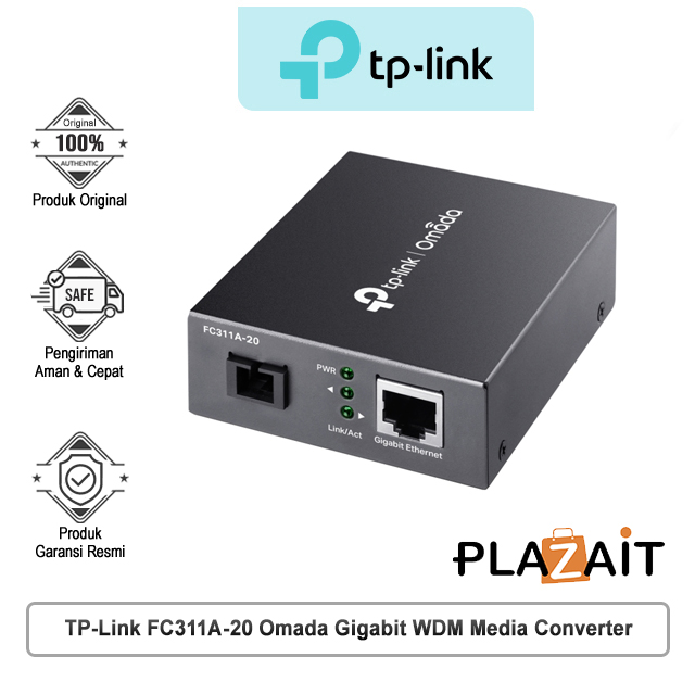 TP-Link FC311A-20 Omada Gigabit WDM Media Converter