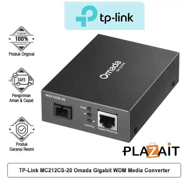 TP-Link MC212CS-20 Omada Gigabit WDM Media Converter