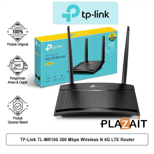 TP-Link TL-MR100 300 Mbps Wireless N 4G LTE Router