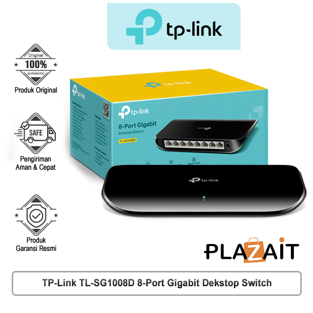 TP-Link TL-SG1008D 8-Port Gigabit Dekstop Switch