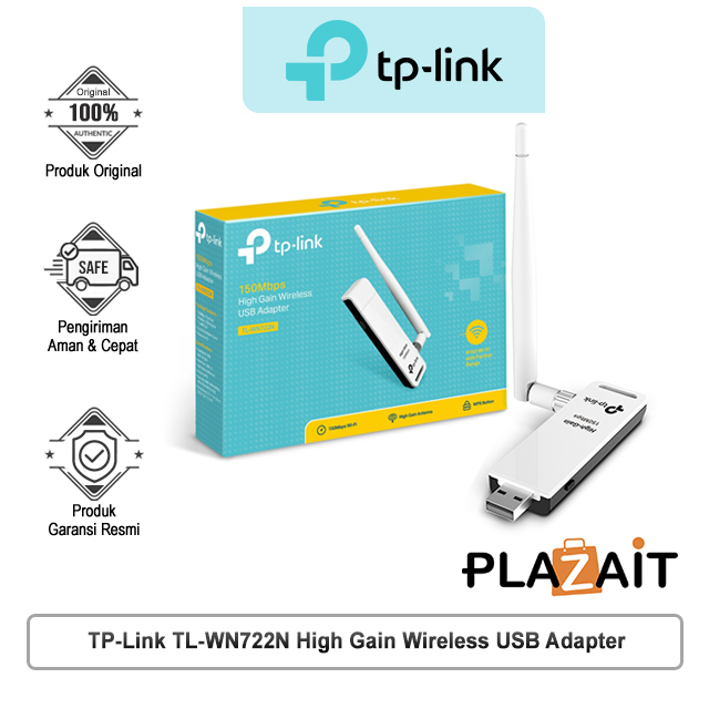 TP-Link TL-WN722N 150Mbps High Gain Wireless USB Adapter