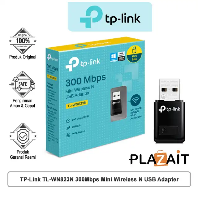 TP-Link TL-WN823N 300Mbps Mini Wireless N USB Adapter