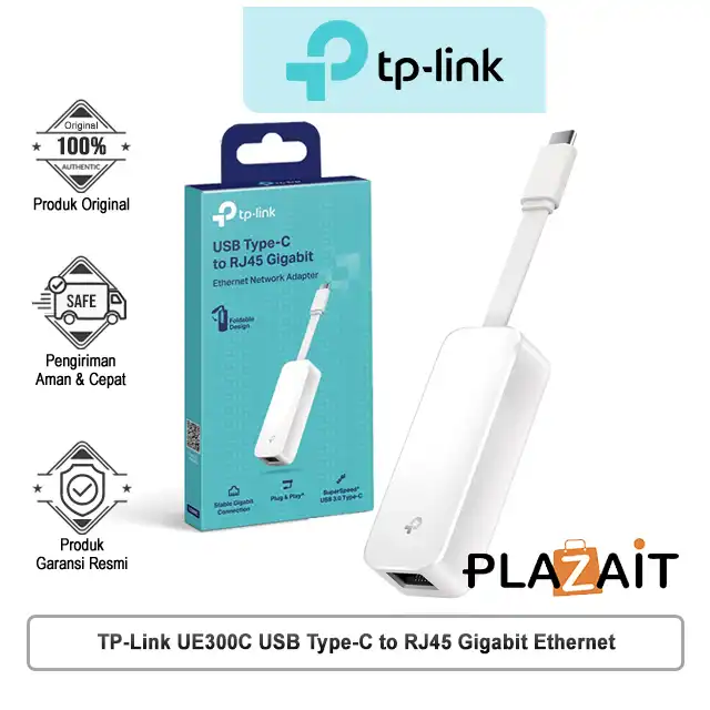 TP-Link UE300C USB Type-C to RJ45 Gigabit Ethernet Network Adapter
