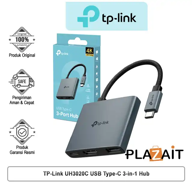 TP-Link UH3020C USB Type-C 3-in-1 Hub