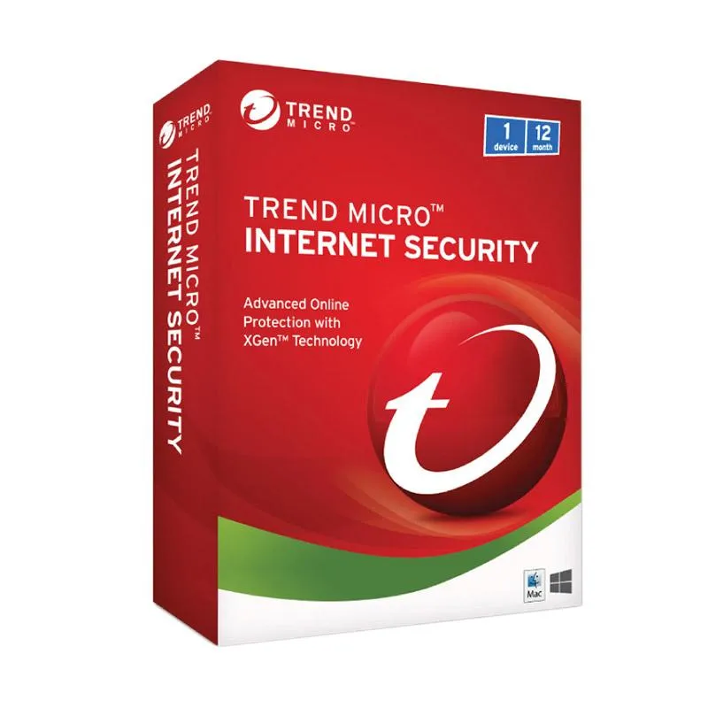 Trend Micro Internet Security (1 Devices) 12mth ID