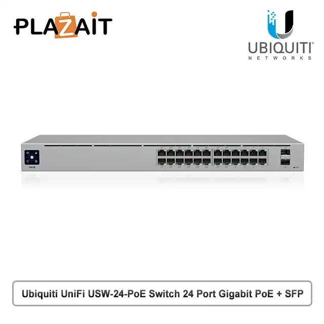 Ubiquiti UniFi USW-24-PoE Switch 24 Port Gigabit Managed PoE + SFP