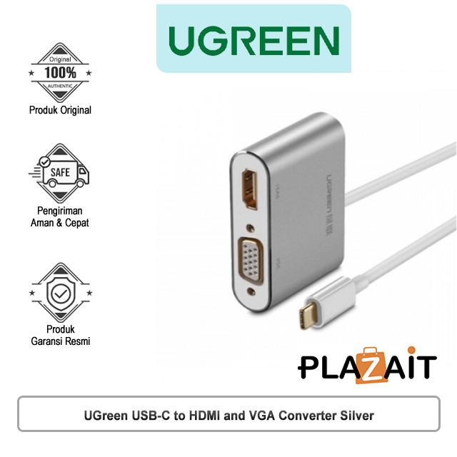 UGreen USB-C to HDMI and VGA Converter