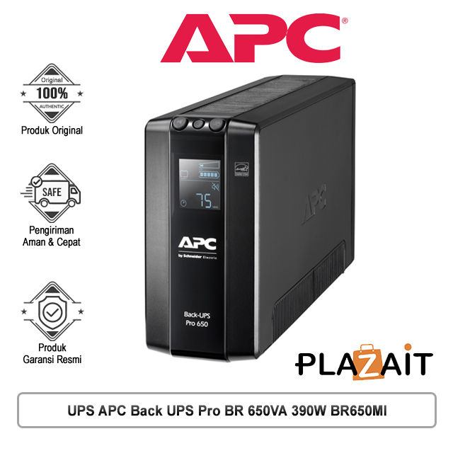 UPS APC Back UPS Pro BR 650VA 390W BR650MI