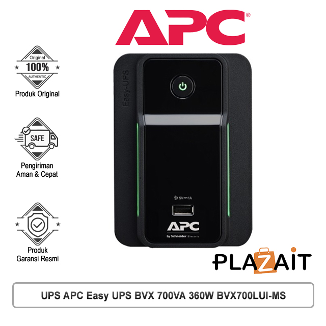 UPS APC Easy UPS BVX 700VA 360W BVX700LUI-MS