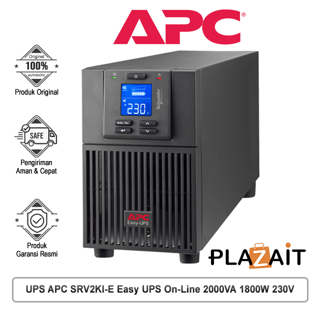 UPS APC SRV2KI-E Easy UPS On-Line 2000VA/1800W 230V Tower