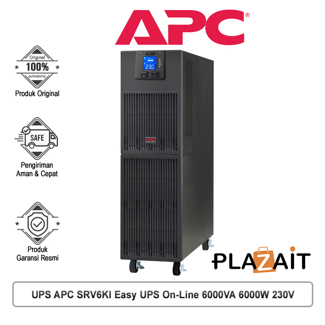 UPS APC SRV6KI Easy UPS On-Line 6000VA/6000W 230V Tower