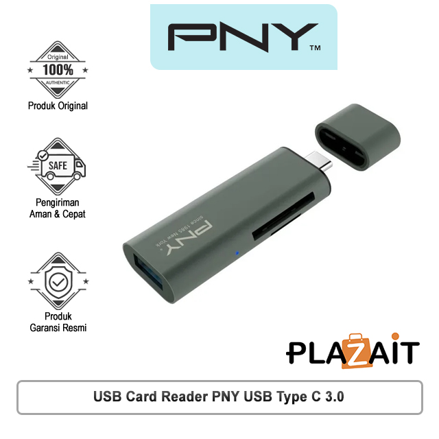 USB Card Reader PNY USB Type C 3.0