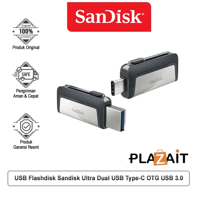 USB Flashdisk Sandisk Ultra Dual USB Type-C OTG