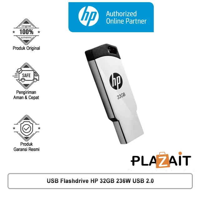 USB Flashdrive HP 32GB 236W USB 2.0