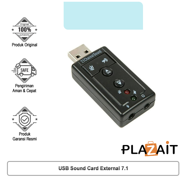 USB Sound Card External 7.1