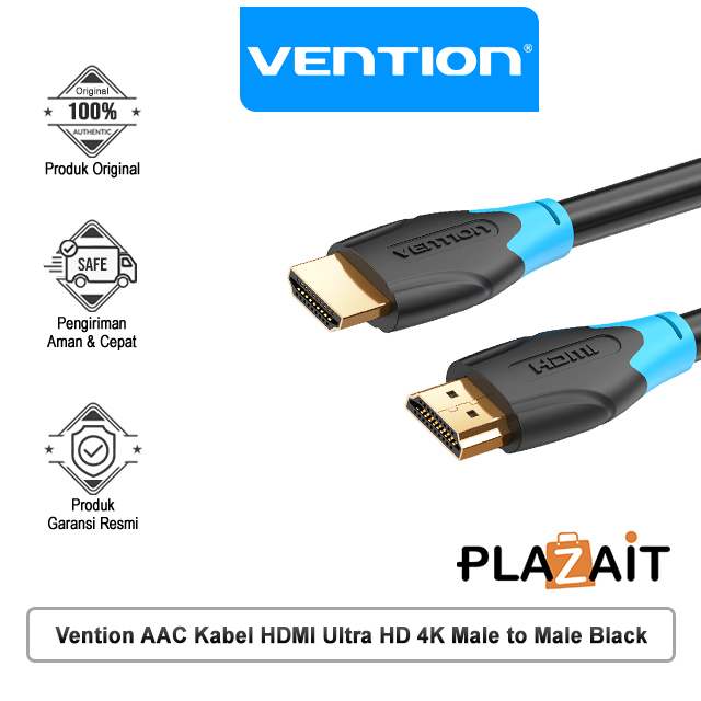 Vention AAC Kabel HDMI Ultra HD 4K Male to Male Black