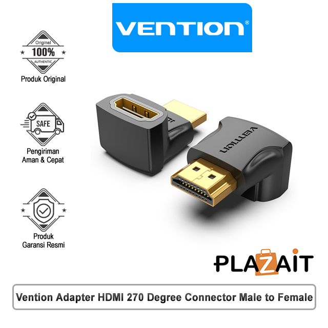 Vention AIN Adapter HDMI 270 Degree Connector Male to Female