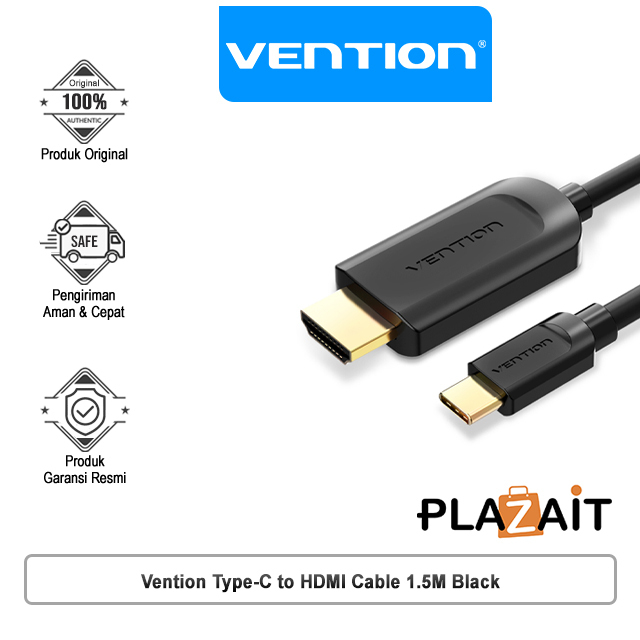 Vention CGU USB Type-C to HDMI Kabel 1.5M Black
