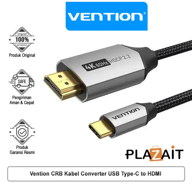 Vention CRB Kabel Converter USB Type-C to HDMI - 1.5M