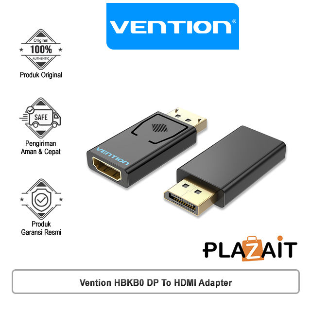 Vention HBK Converter DP To HDMI Adapter
