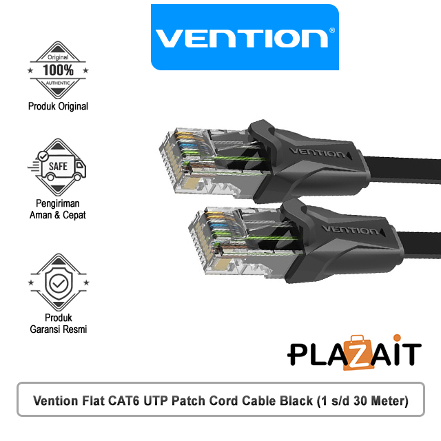 Vention IBA Kabel Flat LAN RJ45 CAT.6 UTP