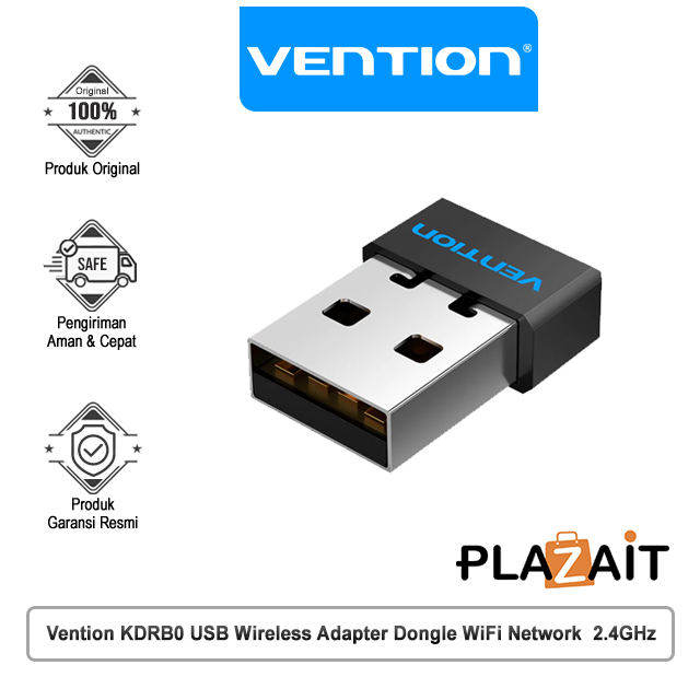 Vention KDR USB Wireless Adapter Dongle WiFi Network  2.4GHz