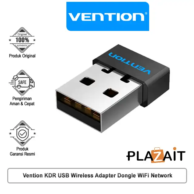 Vention KDR USB Wireless Adapter Dongle WiFi Network 2.4GHz