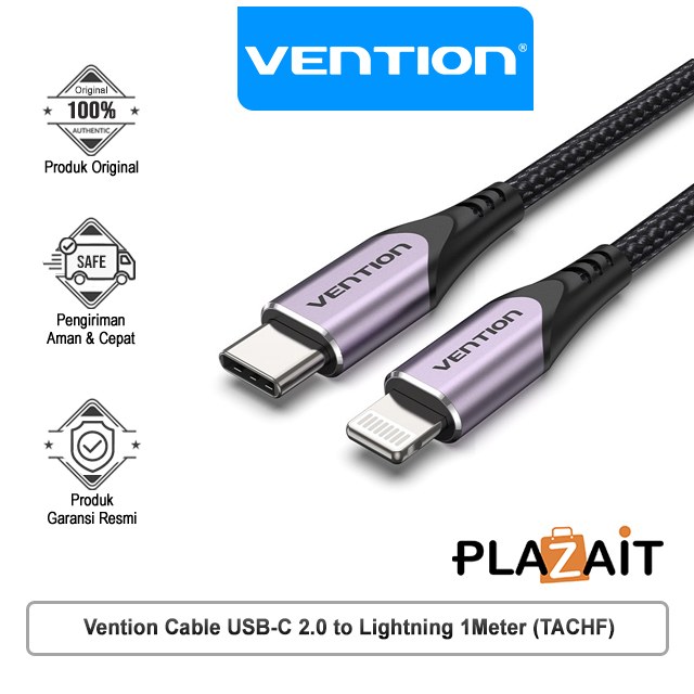 Vention TAC Kabel Charger Iphone USB-C 2.0 to Lightning 1Meter