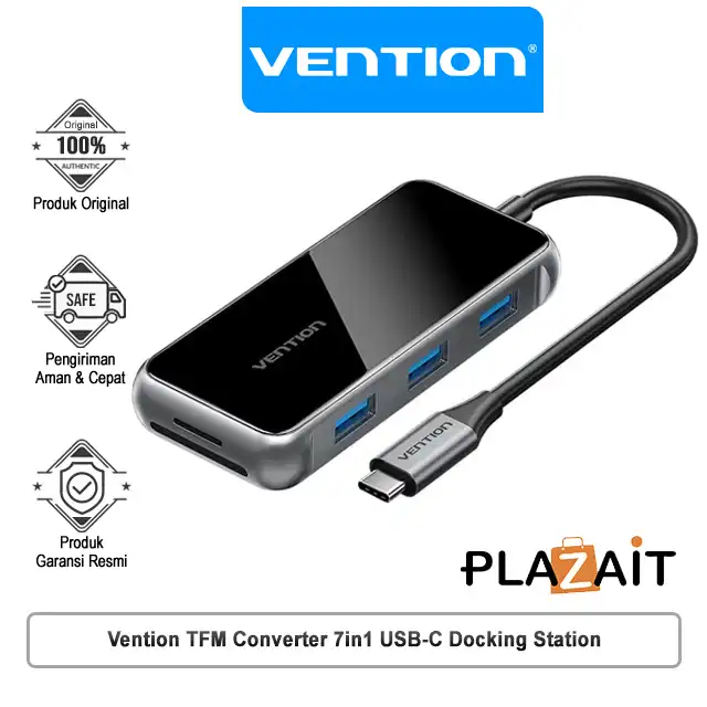 Vention TFM Converter 7in1 USB-C Docking Station