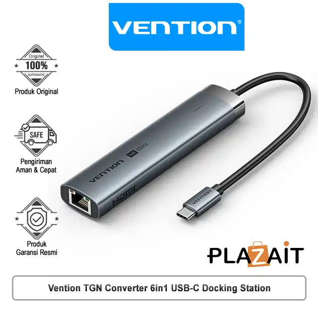 Vention TGN Converter 6in1 USB-C Docking Station
