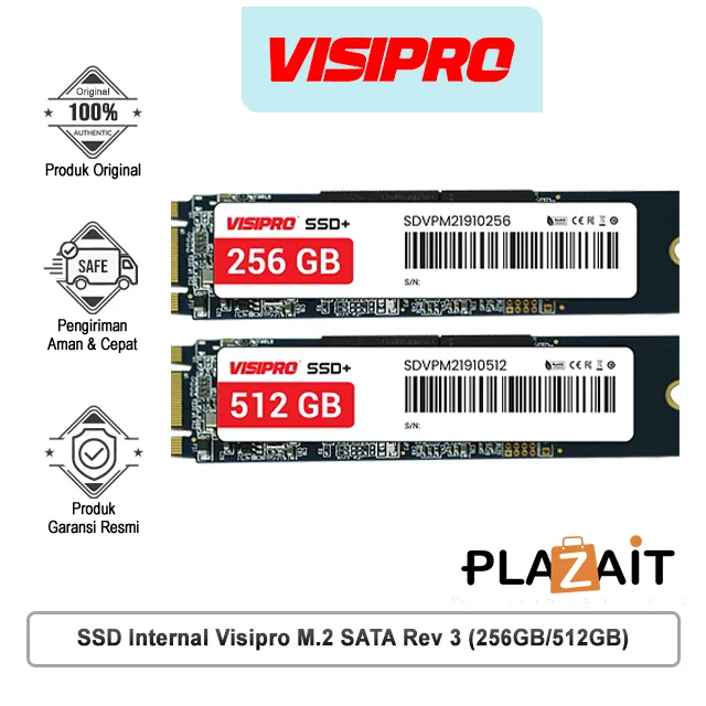 Visipro SSD Internal M.2 SATA Rev 3