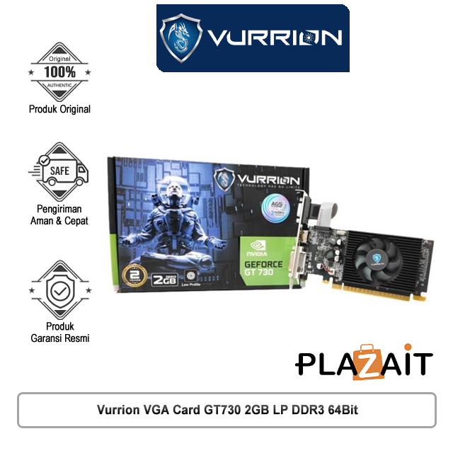 Vurrion VGA Card GT730 2GB LP DDR3 64 Bit