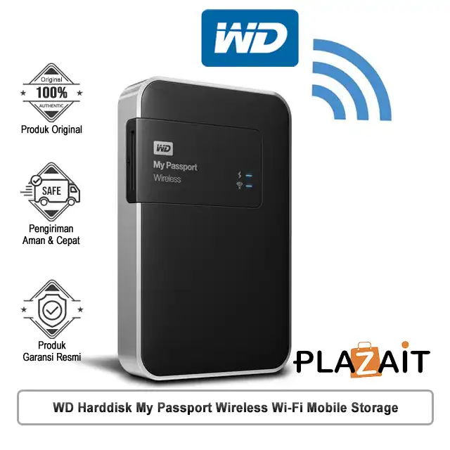 WD Harddisk My Passport Wireless Wi-Fi Mobile Storage