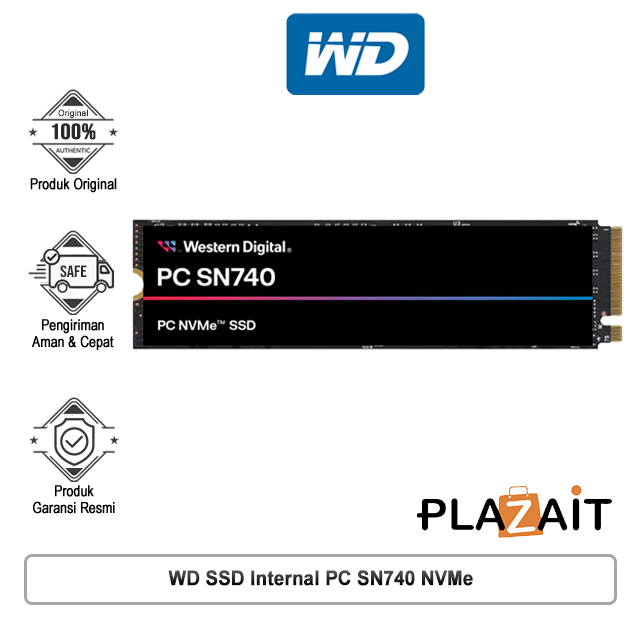 WD SSD Internal PC SN740 NVMe