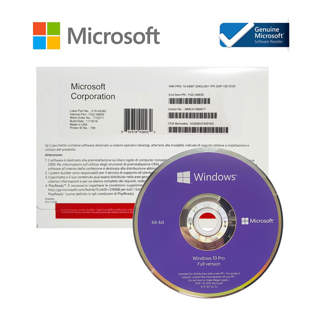 Windows SL 8,1 64 Bit English INTL 1PK DSP OEI EM DVD