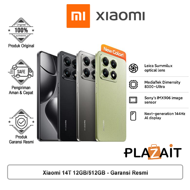 Xiaomi 14T 12GB/512GB - Garansi Resmi