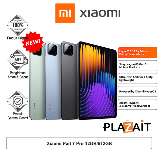 Xiaomi Pad 7 Pro 12GB/512GB - Garansi Resmi