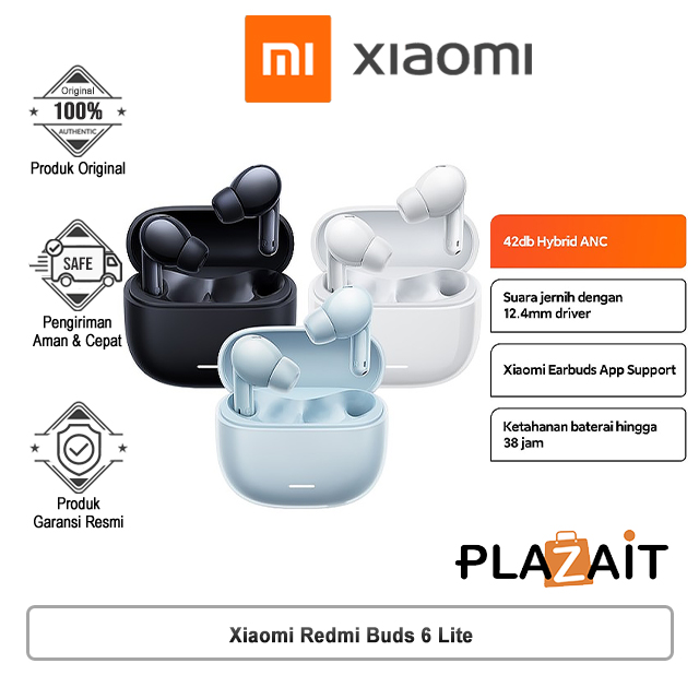Xiaomi Redmi Buds 6 Lite - Garansi Resmi