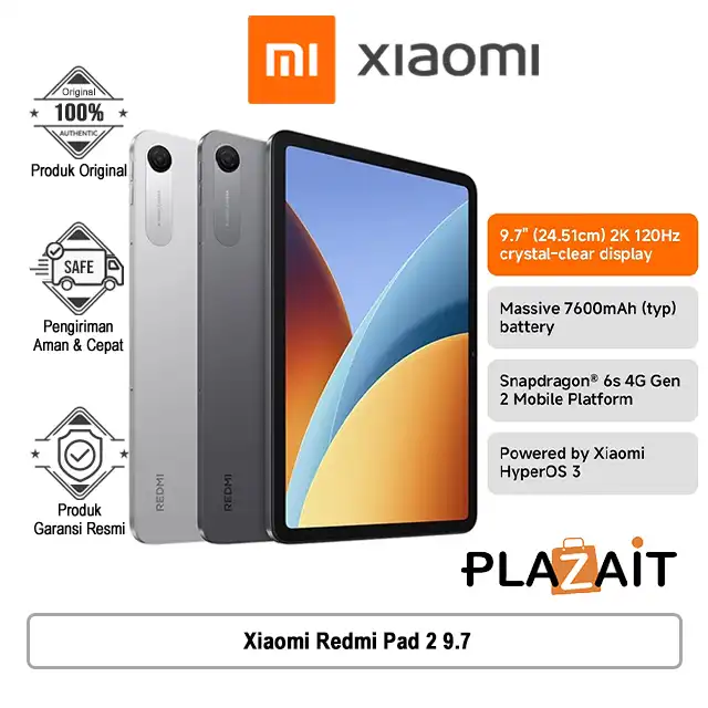 Xiaomi Redmi Pad 2 9.7 4GB/64GB - Garansi Resmi