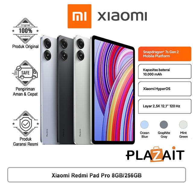 Xiaomi Redmi Pad Pro 8GB/256GB - Garansi Resmi