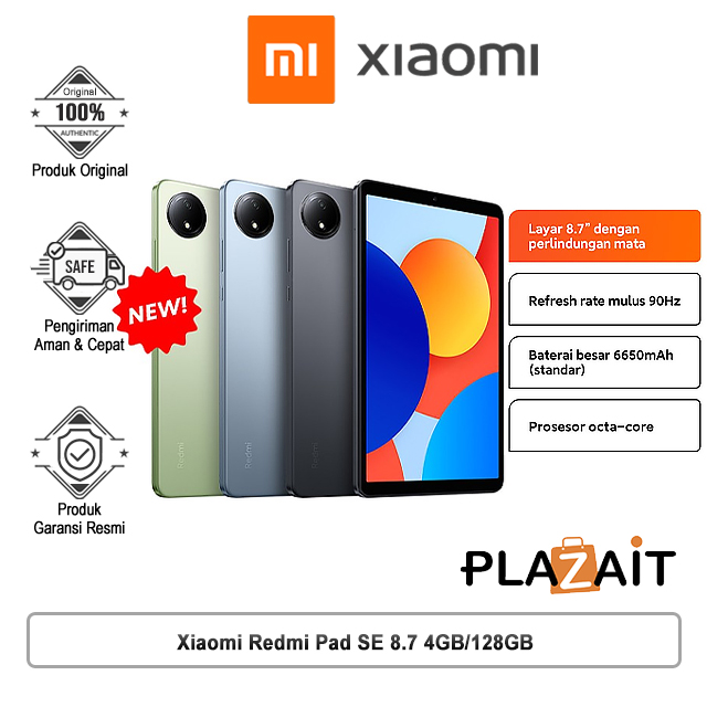 Xiaomi Redmi Pad SE 8.7 4GB/128GB - Garansi Resmi