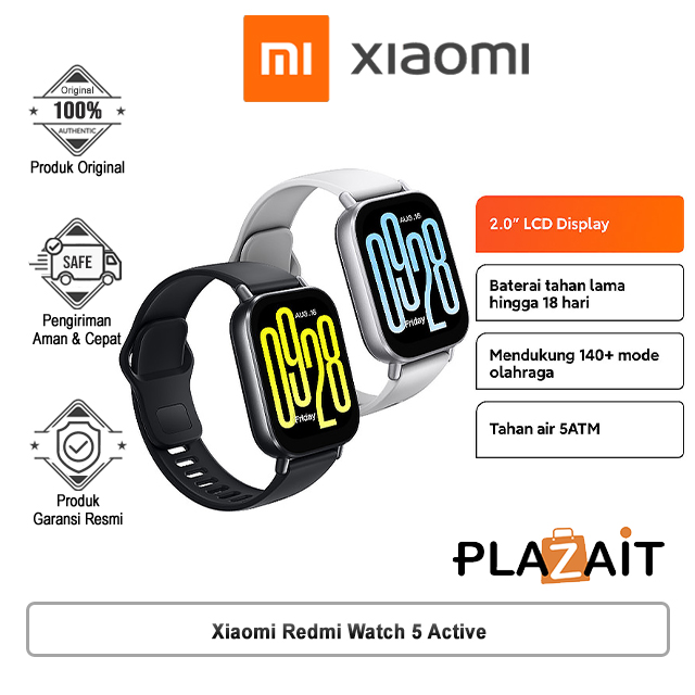 Xiaomi Redmi Watch 5 Active - Garansi Resmi