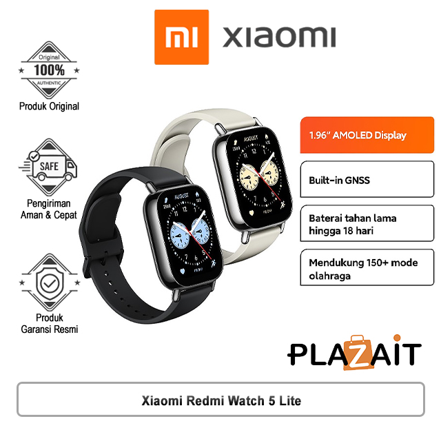 Xiaomi Redmi Watch 5 Lite - Garansi Resmi