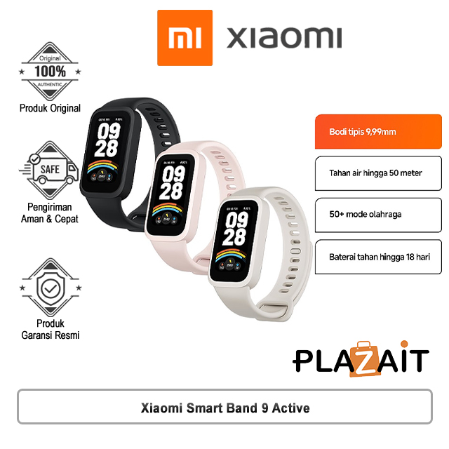 Xiaomi Smart Band 9 Active - Garansi Resmi