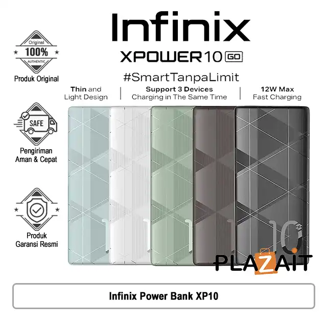 Infinix Power Bank XP10 | 10000mAh Two Way Super Fast Charging Type-C