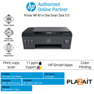 Printer Hp All In One Smart Tank 515