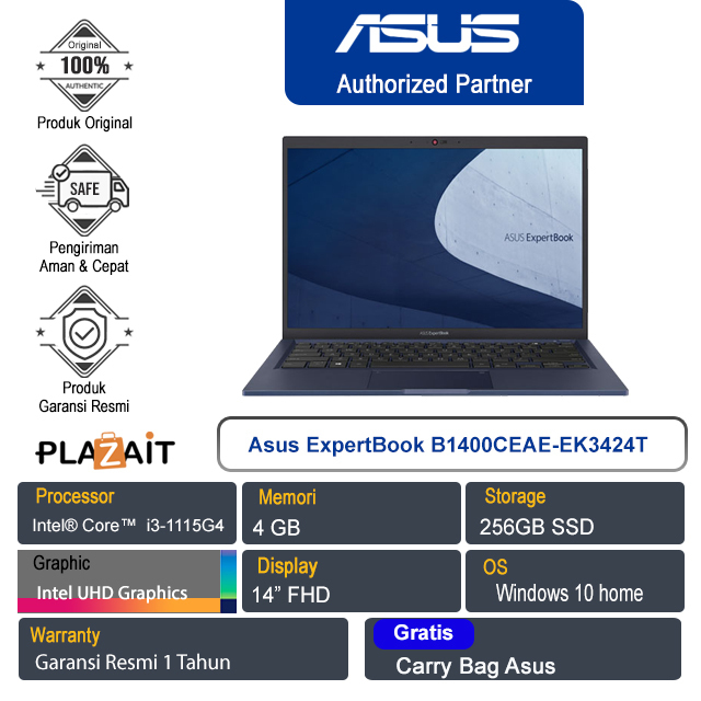 Asus ExpertBook B1400CEAE